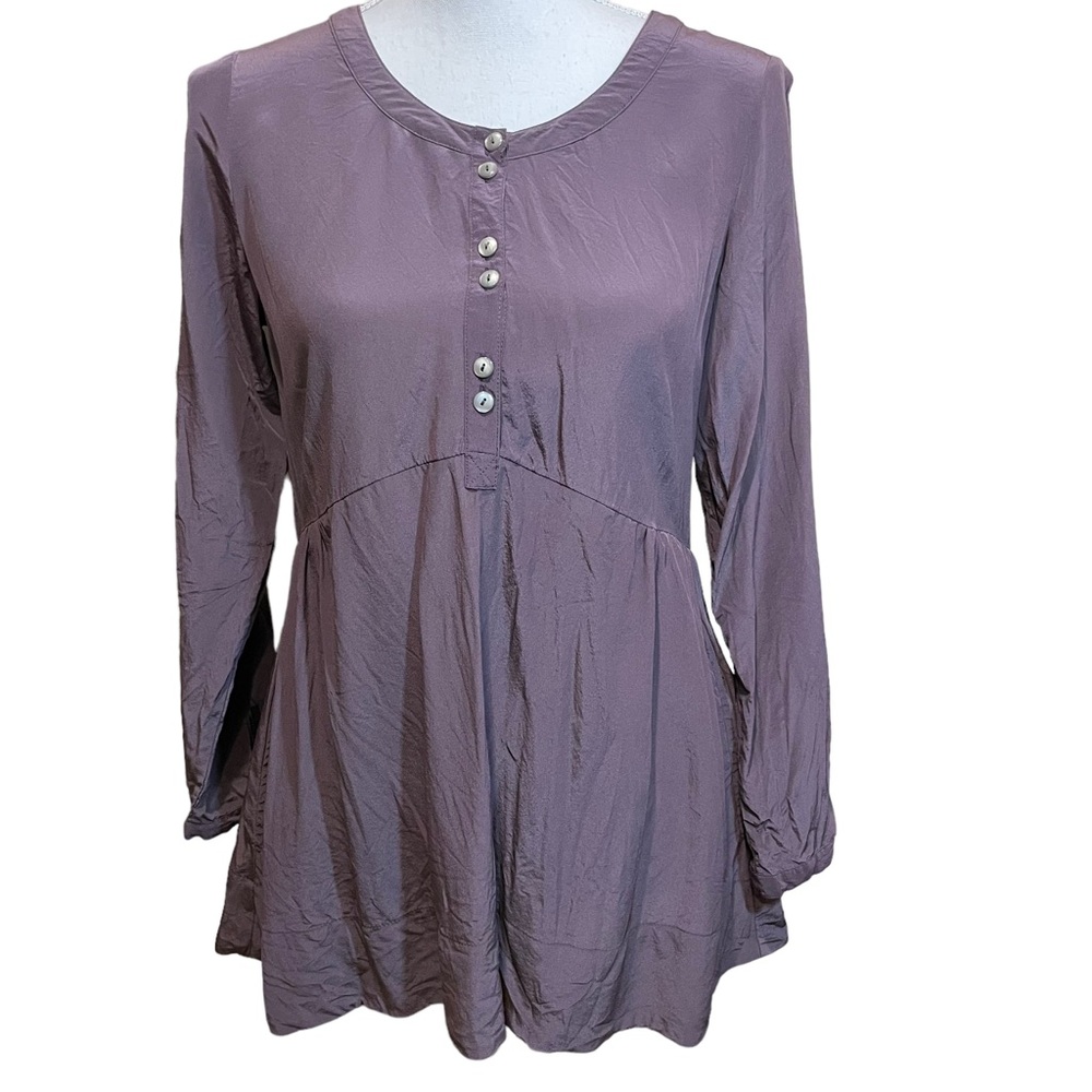 J. Jill Silk Peasant Tunic Blouse.  Size XS